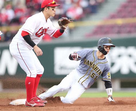 阪神・中野 球団では史上3人目の新人30盗塁 赤星、近本に続き、快速の系譜を継承― スポニチ Sponichi Annex 野球