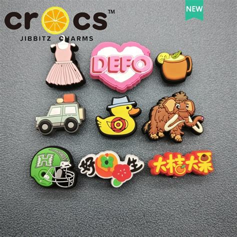 Jibbitz Crocs แท้ Charm หัวเข็มขัดรองเท้า Crocs ใหม่รองเท้าดอกไม้เป็ด