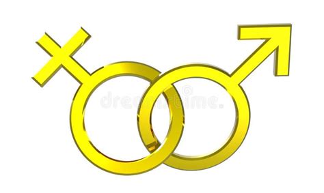 Male And Female Sex Symbols Stock Illustration Illustration Of