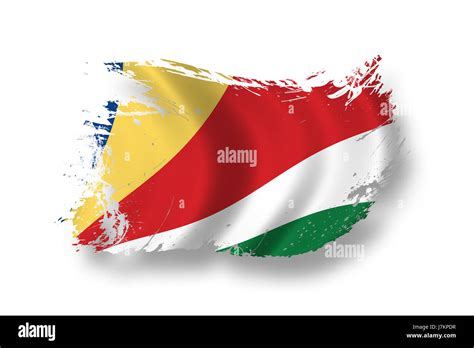 flag  seychelles stock photo alamy