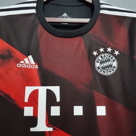 Camiseta Bayern De Munique Terceiro Uniforme Adidas Temporada 20 21