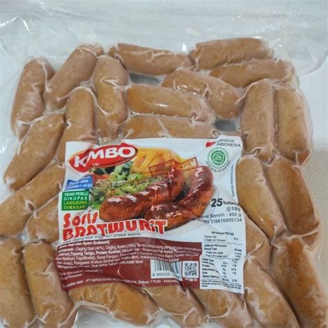 Jual Kimbo Sosis Bratwurst Isi 25 Kimbo Sosis Cocktail Shopee Indonesia