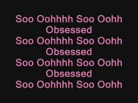 Obsessed Mariah Carey Lyrics YouTube