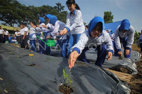 GERAKAN TANAM BERSAMA ANTARA Foto