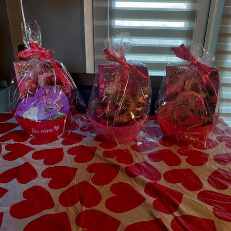 Amazon Silifine Pcs Valentines Day Baskets Gifts Empty Set