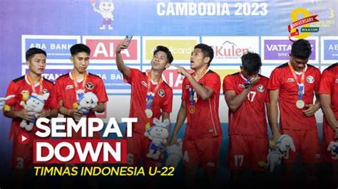 Video Pemain Timnas Indonesia U 22 Sempat Down Dalam Laga Final