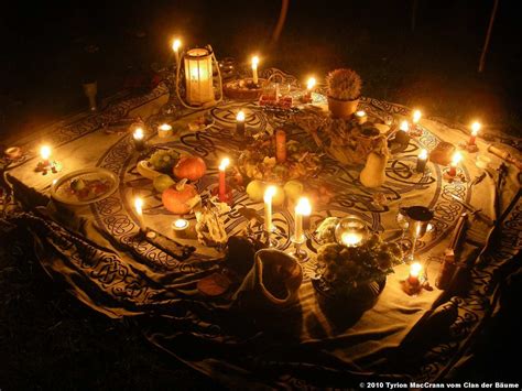 Pagan Magick Pagan Altar Witchcraft Mabon Samhain Autumnal Equinox Witches Altar Images