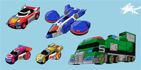 OC Power Rangers Justice Squad Zords by AITransBot on DeviantArt