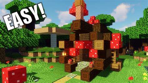 How To Build A Fairy House In Minecraft Video With Building Guide