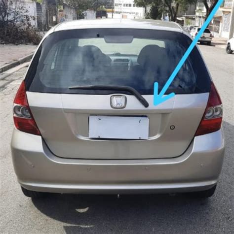 Moldura Da Tampa Traseira Honda Fit Mercadolivre