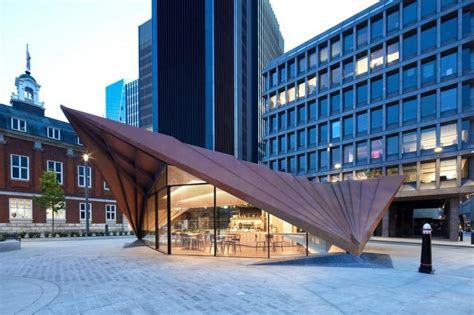 Make Unveils New Monocoque Pavilion for City of London | Archiobjects