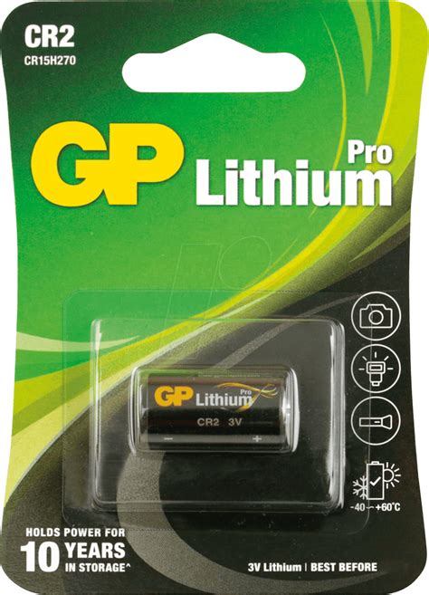 GP CR2 - Lithium Batterie, CR2, 1er-Pack hier online kaufen bei lan.de