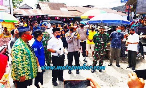 PSBB Tahap III Pasbar Di Perpanjang Forkopimda Lakukan Sosialisasi Dan