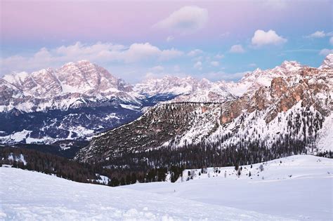 Cortina In Winter Hotel Des Alpes