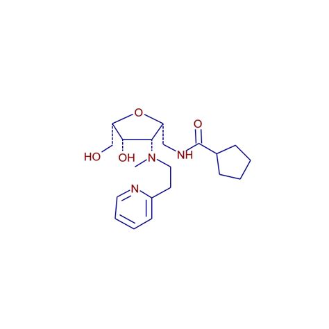 Mzcloud Anhydro Cyclopentylcarbonyl Amino Dideoxy Methyl