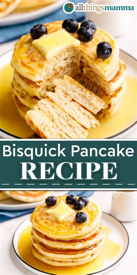 Classic Bisquick Pancakes Recipe With Fresh Berries