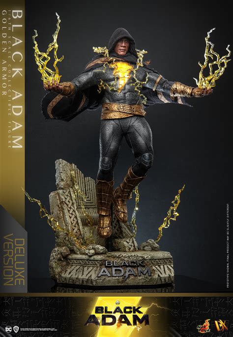 Hot Toys Black Adam Golden Armor Th Scale Deluxe Version DX Art City Collectibles
