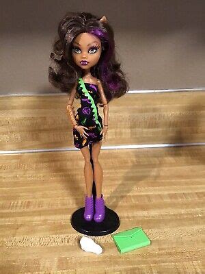 Monster High CLAWDEEN WOLF Doll FREAKY FIELD TRIP W Accessories EUC EBay