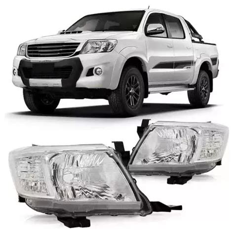 Par De Farol Toyota Hilux 2012 2013 2014 2015 2016 Tyc Parcelamento