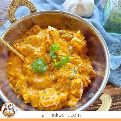 Chicken Tikka Masala Vegetarisch Familie Kocht