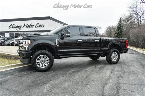 Used 2021 Ford F 250 Super Duty Platinum 4x4 Crew Cab Pick Up Fx4 Off Road Pkg 67l Power