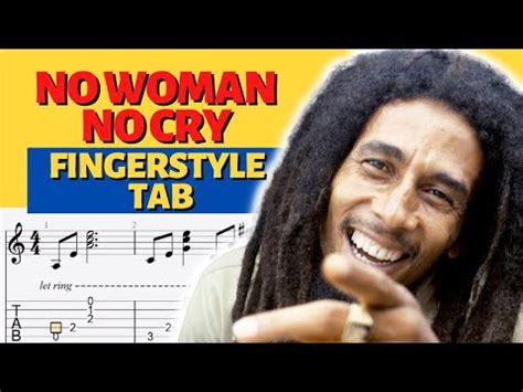 No Woman No Cry Fingerstyle Tab Bundle Bob Marley Full Easy