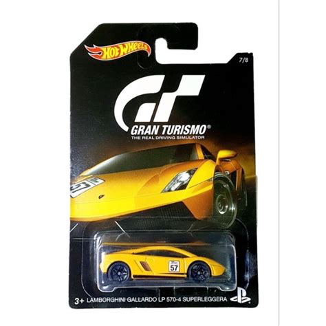 Hot Wheels LAMBORGHINI GALLARDO LP570 4 SUPERLEGGERA Gran Turismo Shopee Thailand