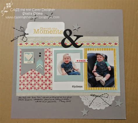 Stampin Scrappin With Stasia CASEing Memory Keeping