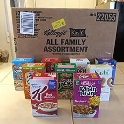 Amazon Kellogg S Total Assortments Breakfast Cereal Variety Pack