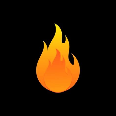 Premium Vector Creative Abstract Fire Flame Logo Design Vector Template