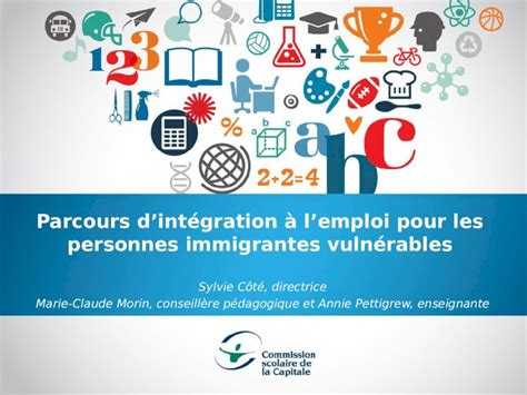 PPT Parcours dintégration à lemploi pour les personnes immigrantes