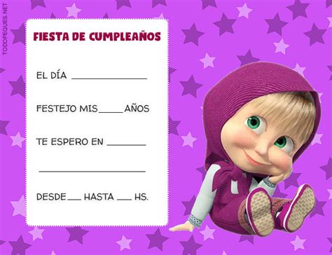 Coca Minusv Lido Privilegio Tarjetas De Cumplea Os Masha Y El Oso