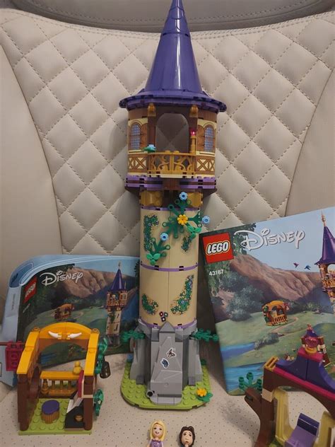 Lego Disney Princess Tangled 43187 Rapunzels Tower With Manuals EBay