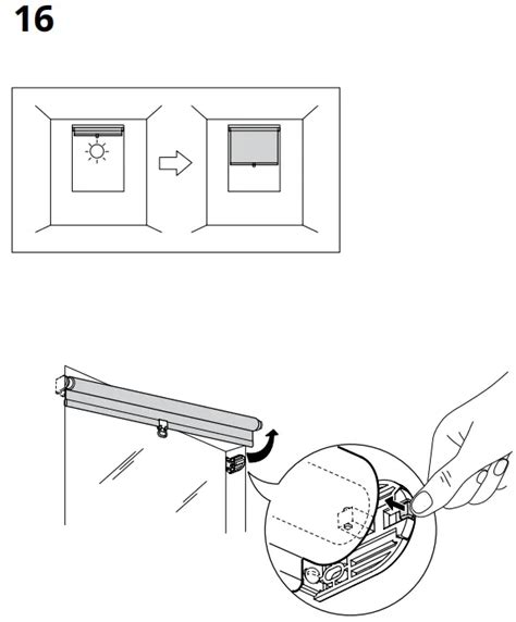 IKEA SANDVEDEL Roller Blinds Instruction Manual