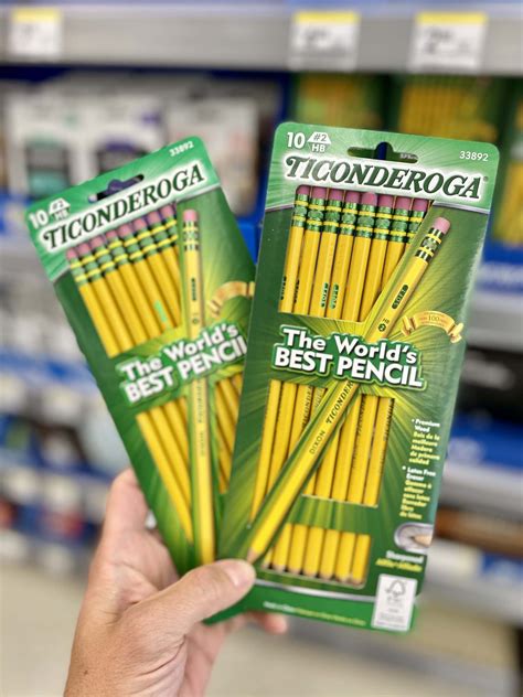 Stock Up on Ticonderoga Pencils! – Pingovox