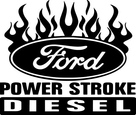 Powerstroke Diesel Emblem