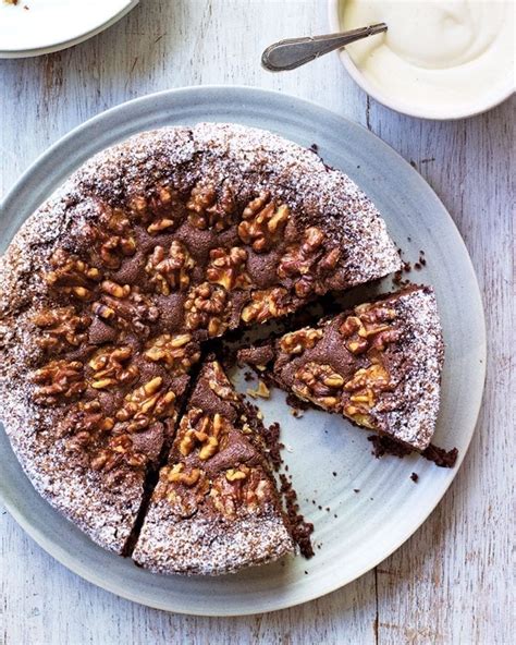 Swiss Walnut And Chocolate Cake Recipe Delicious Magazine