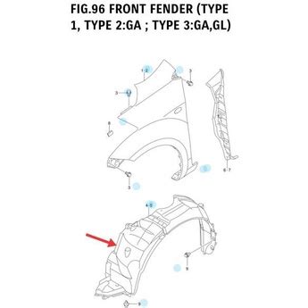 Jual Plastik Spackboard Di Atas Ban Or Lining Fender Depan Ertiga