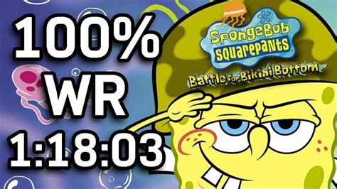 Spongebob Squarepants Battle For Bikini Bottom Speedrun In Wr On Youtube