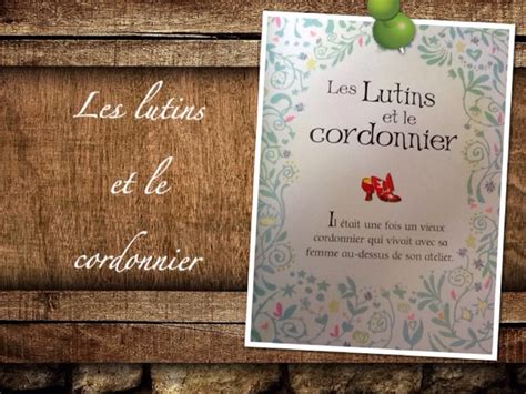 activités sur les lutins et le cordonnier - Observer