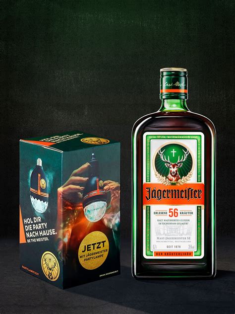 J Germeister Bundle L Flasche Partylampe J Germeister