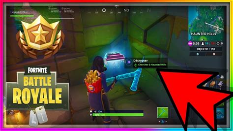 CHERCHER A HAUNTED HILLS DEFI DECRYPTAGE 52 FORTNITE YouTube