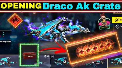 Opening 25 Draco Ak Crate Draco Ak Level Max Free Fire RIP MY