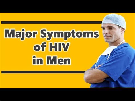 Hiv Symptoms In Men Early Signs