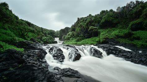 River Stones Water Stream Nature 4k HD Wallpaper