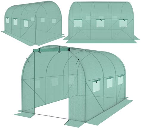 Tunel Foliowy Ogrodowy Szklarnia Na Pomidory Warzywa X M Folia M