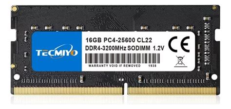 Memoria Tecmiyo Ddr Sodimm Pc De Gb Negro Meses Sin