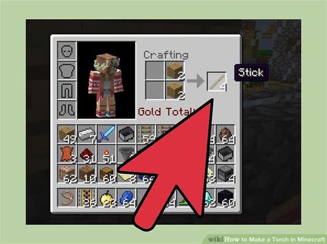 How To Make A Torch In Minecraft With Pictures WikiHow