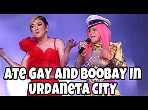 Ate Gay And Boobay In Urdaneta City Youtube