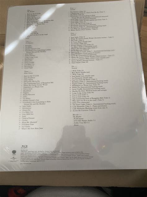 Damagedplease Read Description The Beatles White Album Super Deluxe